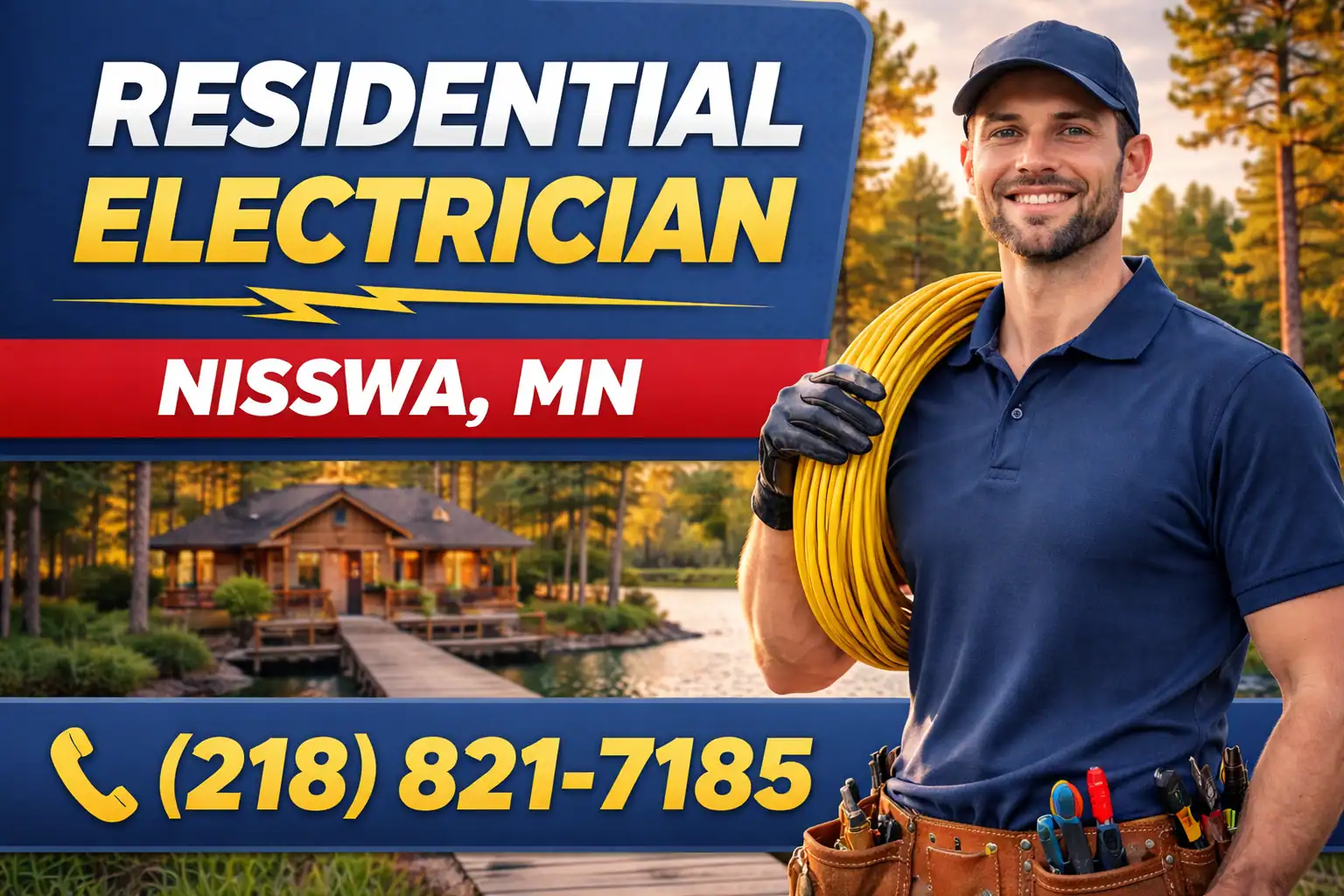 Reliable Residential Electrician in Nisswa: We Come Right to Your Home