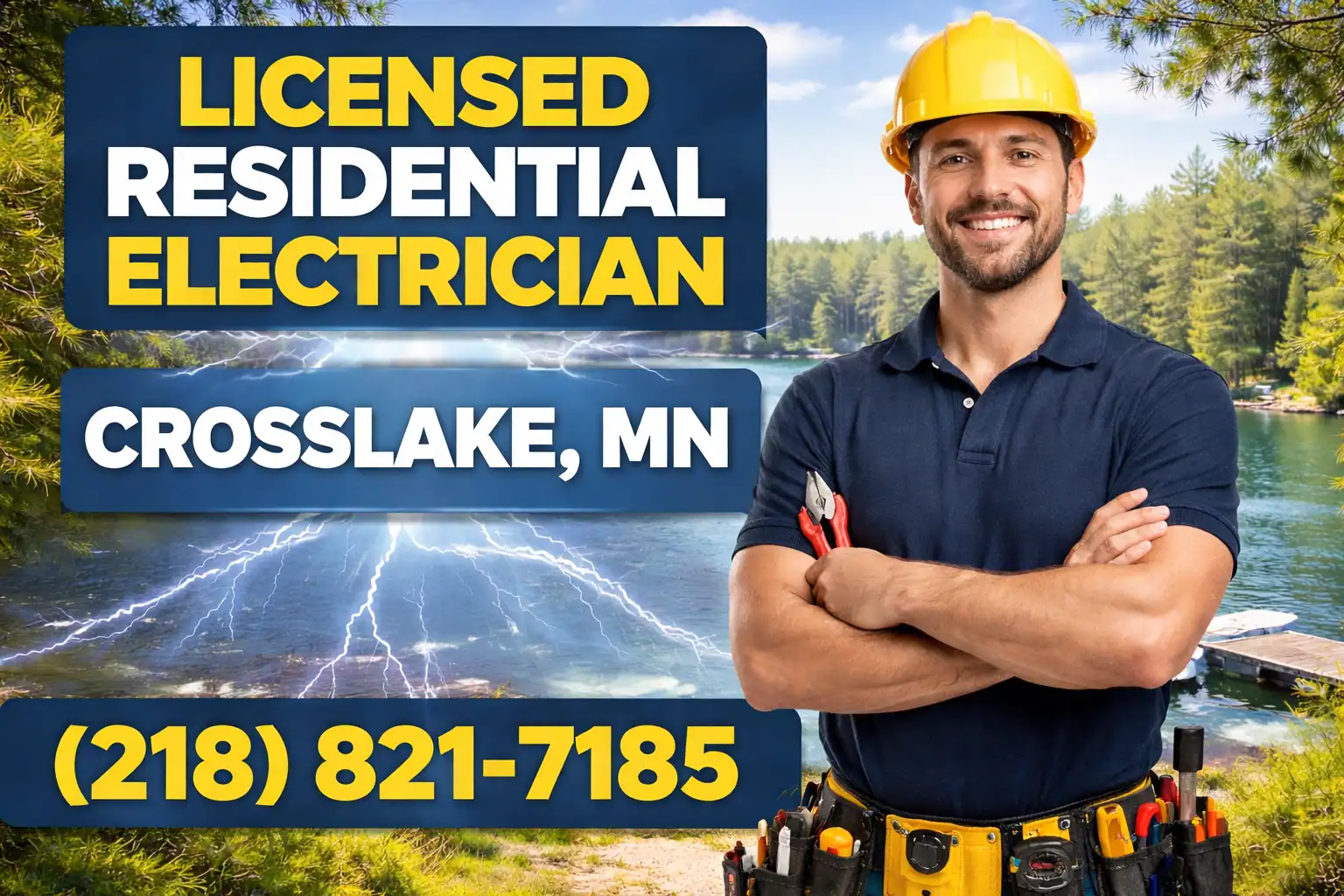 Licensed Residential Electrician for Crosslake Homeowners
