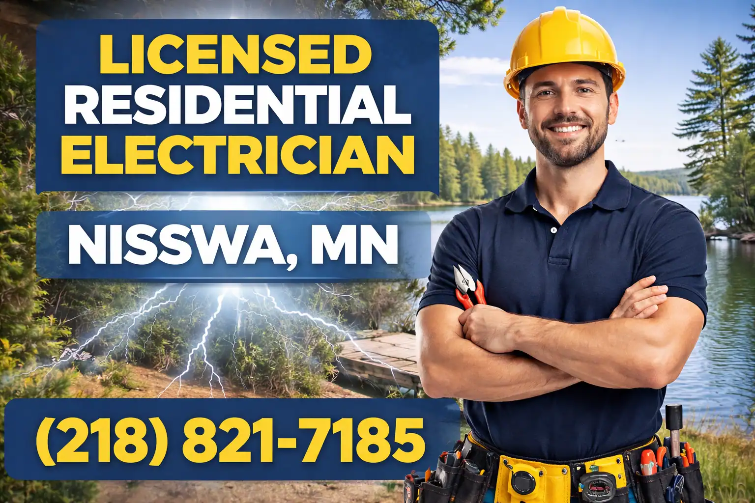 Your Nisswa Home Deserves a Licensed Electrician Who Gets It Right