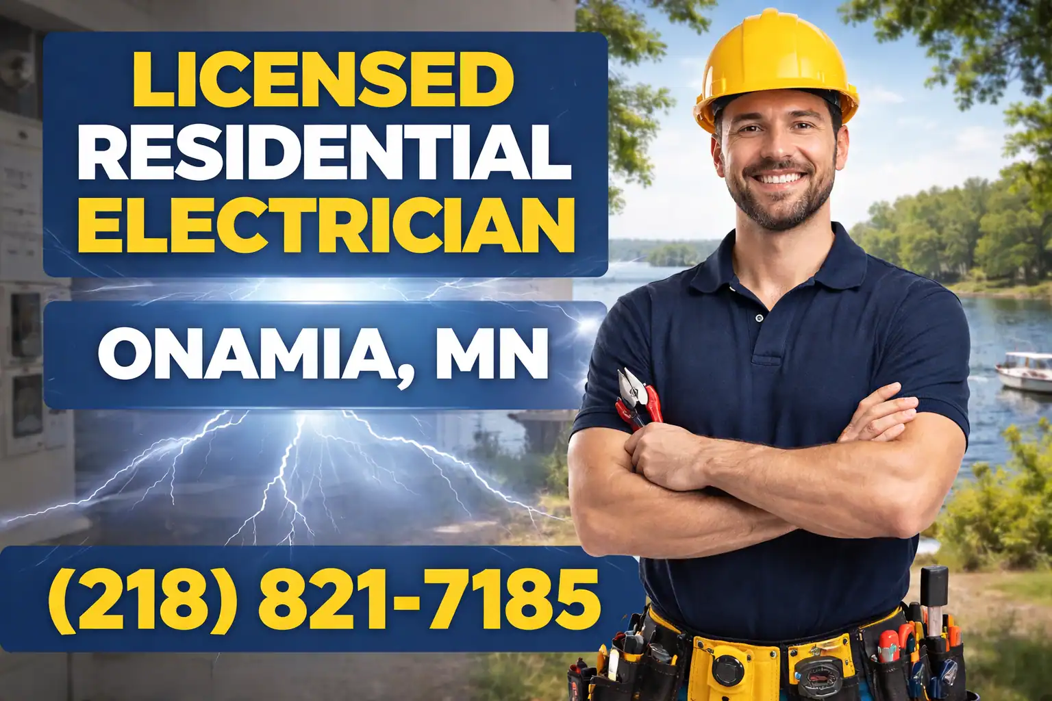 Reliable Licensed Residential Electrician for Onamia Homes