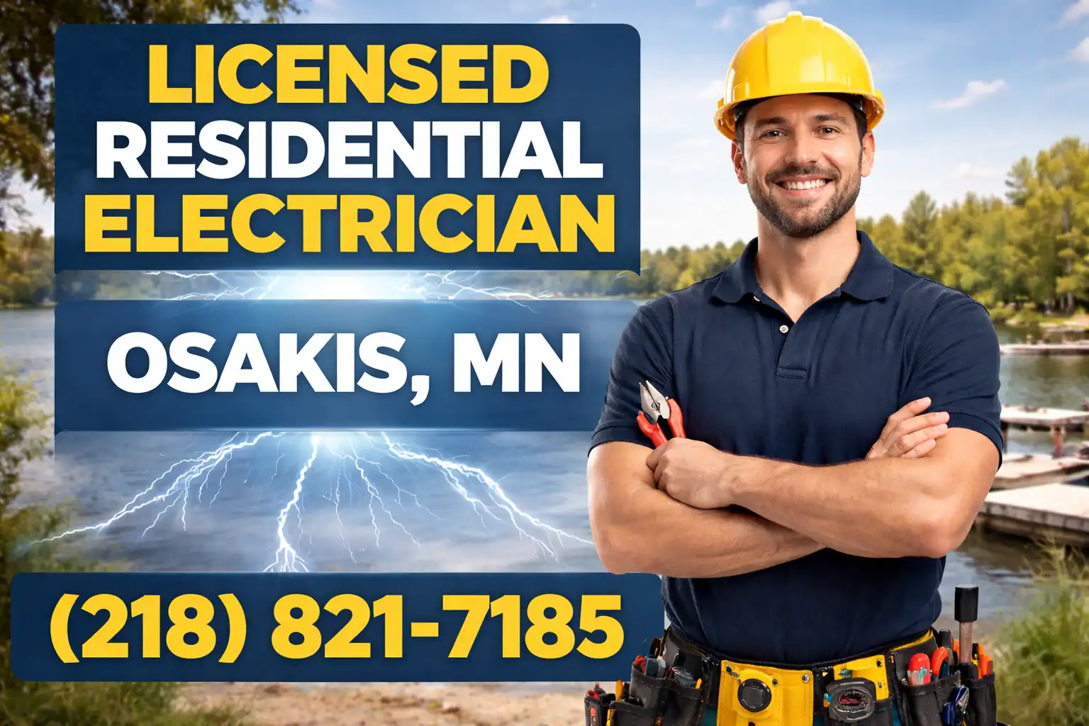 Osakis Homeowners Deserve Safe, Reliable Power From a Licensed Residential Electrician