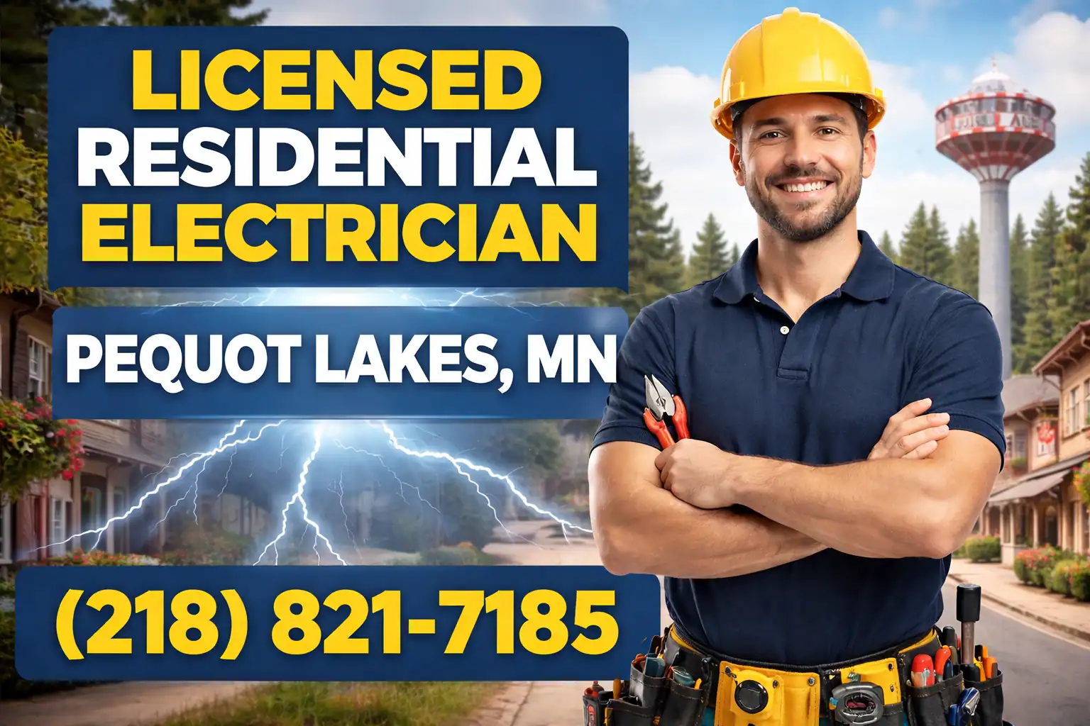 Pequot Lakes Licensed Residential Electrician—Safe, Reliable Work for Your Home